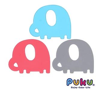 PUKU 藍企鵝 baby gaga 小象固齒器