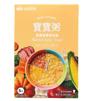 波提寶寶粥-營養寶寶綜合組(5入/盒) 6個月以上