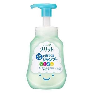 日本 花王 MERIT KIDS泡泡洗髮液 300ML 適合: 幼兒