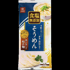 Hakubaku 黃金大地 食鹽無添加掛麵400g