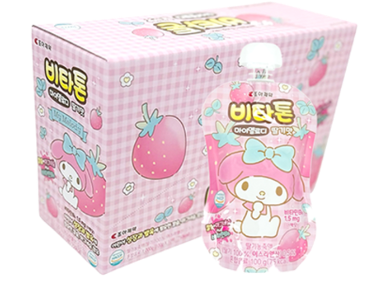 MELODY 草莓味JELLY 果汁100ML