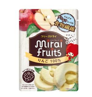 MIRAI FRUITS 蘋果乾10g(9M+)