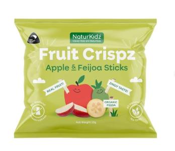 Naturkidz 天然斐濟果蘋果脆條 10g (12m+)