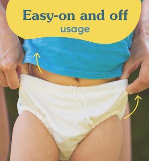 Reusable Swim Diaper Drawstring - The Vikings