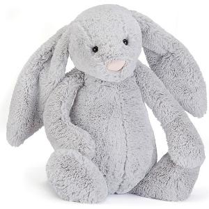 JELLYCAT BASHFUL SILVER BUNNY HUGE