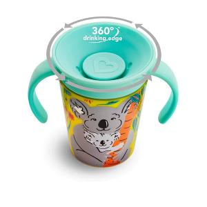 MUNCHKIN 360度學飲杯6oz(動物) - 顏色,款式隨機發貨
