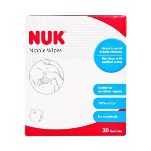 德國 NUK 乳頭清潔棉 30片
