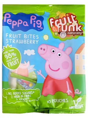 Peppa Pig Multibag strawberry Flakes 10 x 10