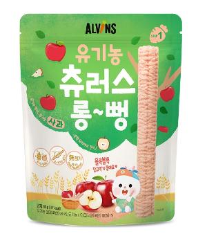 ALVINS 有機營養蘋果糙米棒