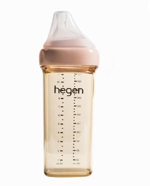 Hegen – PCTO™ PPSU多功能寬口奶瓶 330ml / 11oz 粉紅色
